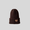 Load image into Gallery viewer, Knitted Bear Embroidery Beanies
