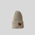 Load image into Gallery viewer, Knitted Bear Embroidery Beanies