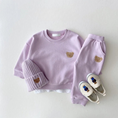Load image into Gallery viewer, Little Bear Embroidery Tracksuit
