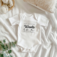 Load image into Gallery viewer, 'ALL MOMMY WANTS IS A SILENT NIGHT' BABY BODYSUIT