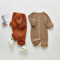 Load image into Gallery viewer, Toddler Ribbed Knitted Jumpsuit