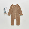 Load image into Gallery viewer, Toddler Ribbed Knitted Jumpsuit