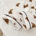 Load image into Gallery viewer, Cuddly Bear Linen Pyjamas