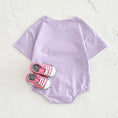Load image into Gallery viewer, ‘MINI’ Plush Letter Romper