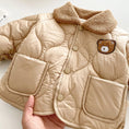 Load image into Gallery viewer, Teddy Bear Quilted Winter Coat