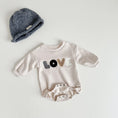 Load image into Gallery viewer, ‘LOVE’ Embroidery Romper