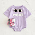 Load image into Gallery viewer, ‘MINI’ Plush Letter Romper