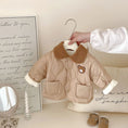 Load image into Gallery viewer, Teddy Bear Quilted Winter Coat