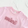 Load image into Gallery viewer, ‘MINI’ Plush Letter Romper