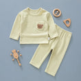 Load image into Gallery viewer, Ribbed Bear Pajamas