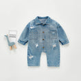 Load image into Gallery viewer, Baby Denim Jumpsuit