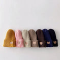 Load image into Gallery viewer, Knitted Bear Embroidery Beanies