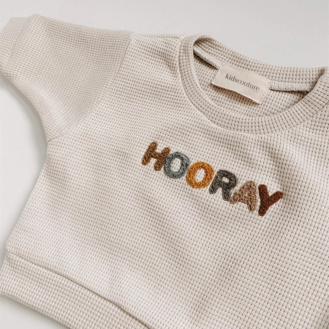 Happy/ Hooray Sweatshirt + Pants