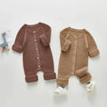 Load image into Gallery viewer, Toddler Ribbed Knitted Jumpsuit
