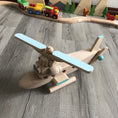 Load image into Gallery viewer, Handmade Wooden Helicopter
