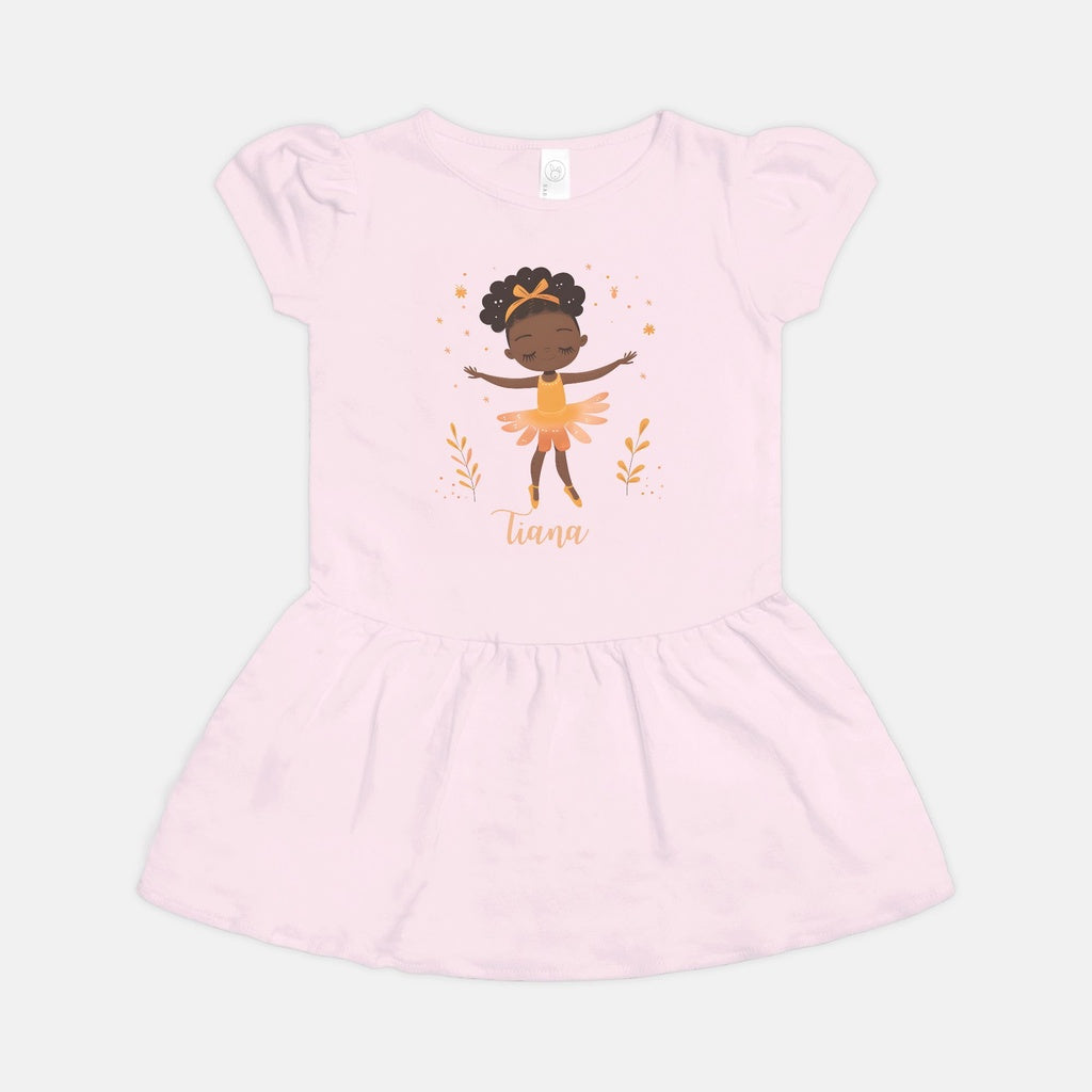 Personalized Ballerina Dress (Pink)