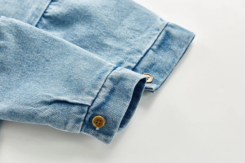 Baby Denim Jumpsuit