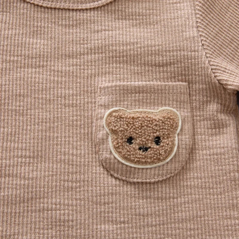 Ribbed Bear Pajamas