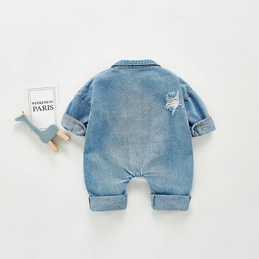 Baby Denim Jumpsuit