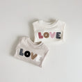 Load image into Gallery viewer, ‘LOVE’ Embroidery Romper
