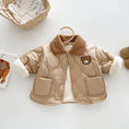 Load image into Gallery viewer, Teddy Bear Quilted Winter Coat
