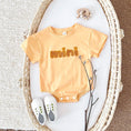 Load image into Gallery viewer, ‘MINI’ Plush Letter Romper
