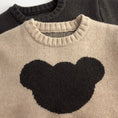 Load image into Gallery viewer, Knitted Bear Silhouette Jumper
