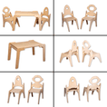 Load image into Gallery viewer, Montessori Table and Chair Set
