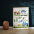 Load image into Gallery viewer, Personalized Baby Gift, Farm themed nursery decor
