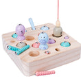 Load image into Gallery viewer, Wooden Fishing Magnetic Toy for Kids
