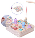 Load image into Gallery viewer, Wooden Fishing Magnetic Toy for Kids
