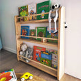 Load image into Gallery viewer, Madeleine, the Montessori wooden library for children

