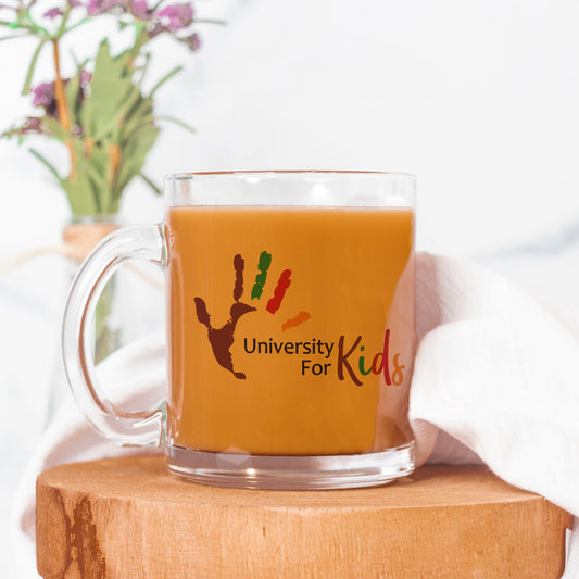 University for Kids Mug Glass