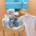 Load image into Gallery viewer, Hellobox Gifts for Newborns with Baby Blanket, Cuddly Toy
