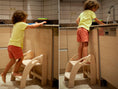 Load image into Gallery viewer, Foldable Montessori Kitchen Step Stool

