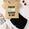 Load image into Gallery viewer, Boys COOLER VERSION OF DAD Tee and Shorts Set
